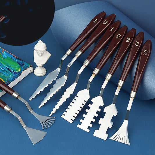 Art Student's Set of 9 Alien-shaped